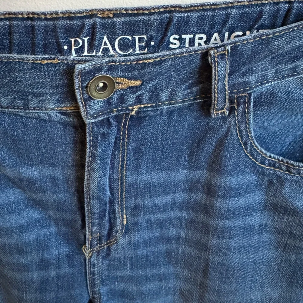 Children’s Place Straight Leg Jeans Size 14‎ Boys Adjustable Waist - Picture 4 of 6
